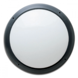 Copernicus XL, 1x LED 6,6W-800lm-3000K, EcoWalk (ls+bm+dim)+nood, SmartTest-DALI, opalen polycarbonaat lichtkap, anthraciet, ta @ 25 gr. C., IP 66, klasse I