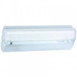 PAVOX, 1x LEDSTRIP-350, 4600K, 150Lm|, wit, EcoWalk (ls+bm+dim),  heldere prismatische polycarbonaat lichtkap, IP: 42, klasse: II
