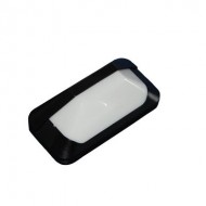 Perla P1, 1x  LED 3,3W-400lm-3000K, schakelbaar, opalen polycarbonaat lichtkap, zwart, ta @ 25 gr. C., IP 55, klasse I