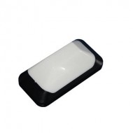 Topazio T1, 1x LED 3,3W-400lm-3000K, schakelbaar, opalen polycarbonaat lichtkap, zwart, ta @ 25 gr. C., IP 55, klasse I