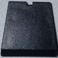 afdekkapje t.b.v. esthetische polycarbonaat rand van Topazio T1 / Perla P1 / Topazio T2 / Topazio T4, zwart