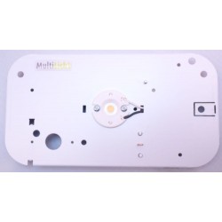 module t.b.v. Perla P1, 1x LED 3,3W-400lm-3000K, bewegingsmelder, wit gelakt, ta @ 25 gr. C.