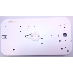 module t.b.v. Topazio T2, 1x LED 3,3W-400lm-3000K, bewegingsmelder+nood, SmartTest-DALI, wit gelakt, ta @ 25 gr. C.