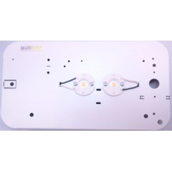 module t.b.v. Bliksem T2, 1x LED 6,6W-800lm-4000k, bewegingsmelder+nood, SmartTest-DALI, wit gelakt, ta @ 25 gr. C.